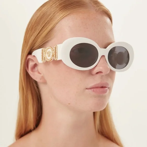 NEW VERSACE VE4426BU 314/87 MEDUSA SUNGLASSES MOD 4426BU WHITE EYEWEAR VE 4426BU NEW VERSACE VE4426BU 314/87 MEDUSA WHITE SUNGLASSES MOD  main image 2